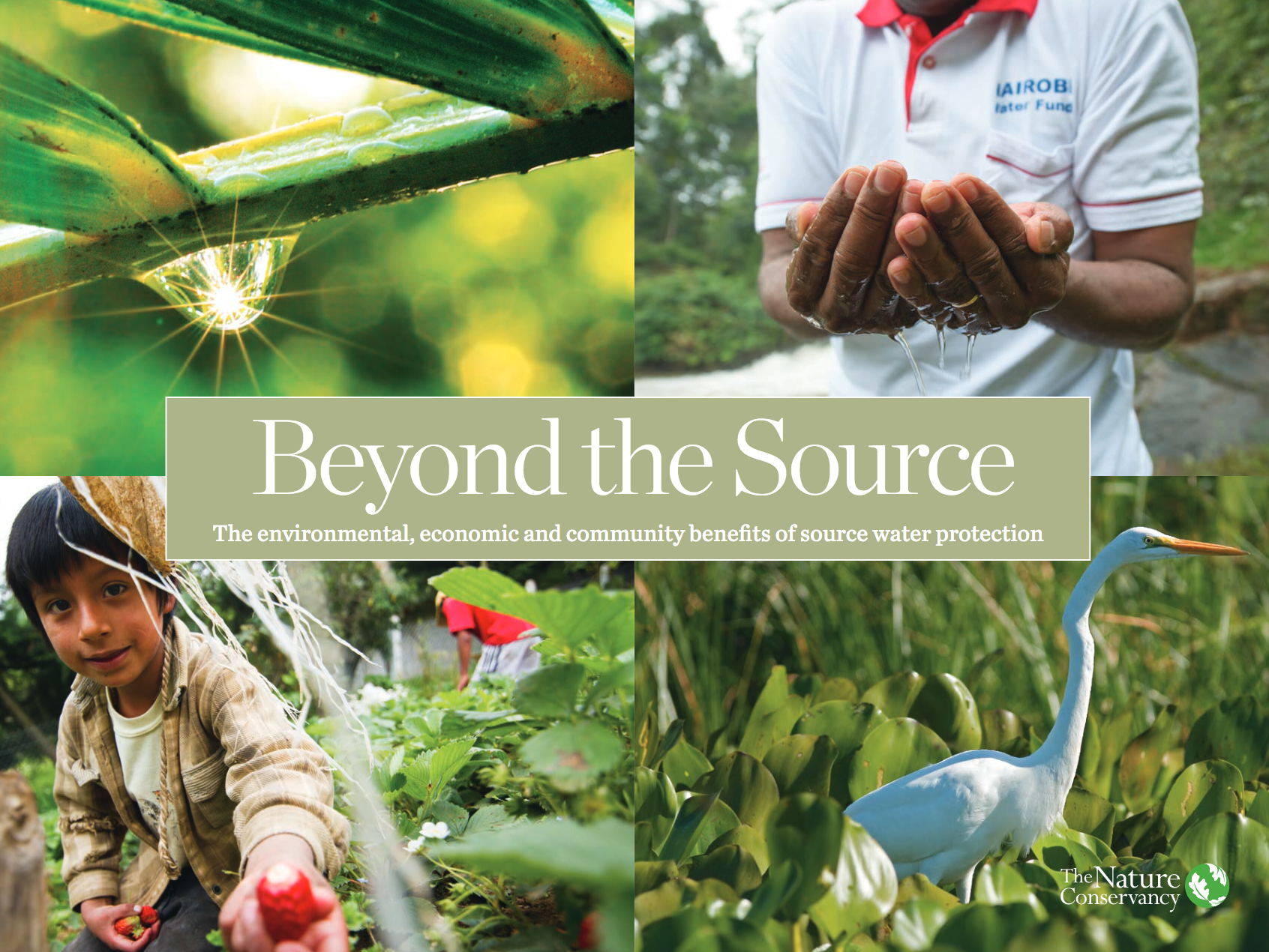 Beyond The Source - The environmental, economic and community benefits of source water protection.